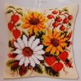 008757 Sonnenblumen und Margeriten